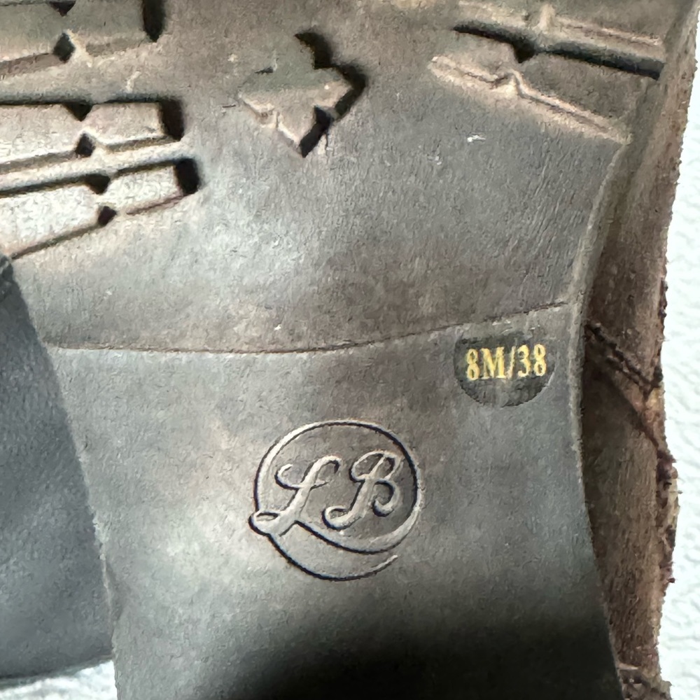 Lucky Brand brown distressed boots - Picture 8 of 10